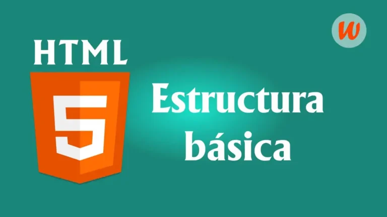 Estructura básica de HTML de una página web